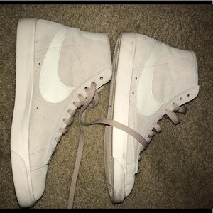 Suede Nike High Tops (Womens)